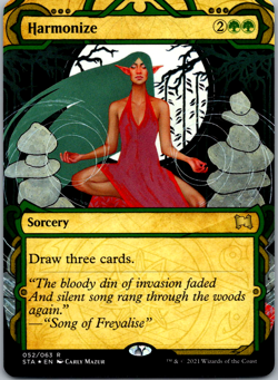 Harmonize (Foil Etched) Strixhaven: Mystical Archives NM Foil - Image 1