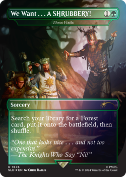 Monty Python And The Holy Grail Vol 1 & 2 FOIL SECRET LAIR MTG Magic Preorder - Image 5