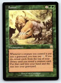 MTG Foster Normal R Mercadian Masques (MMQ) 247 LP Magic - Image 1