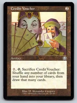 MTG Credit Voucher Normal U Mercadian Masques (MMQ) 289 LP Magic - Image 1