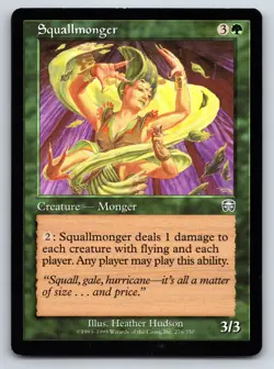 MTG Squallmonger Normal U Mercadian Masques (MMQ) 276 LP Magic - Image 1