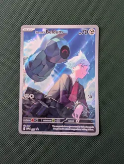 Steven's Beldum SVP 207 Battle Deck Black Star Promo Pokemon Card TCG - Image 1