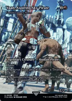 Vaan, Aspiring Sky Pirate - Showcase FOIL Final Fantasy: Through the Ages Magic - Image 1