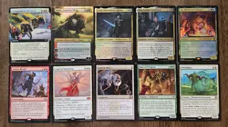 MTG Magic the Gathering Collection Lot 100 Rares/Mythics w/ 5 Foils NM #149 - Image 1