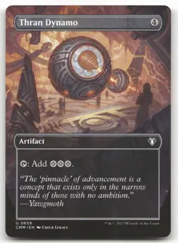 Thran Dynamo (Borderless) #658 (NM) Commander Masters CMM Magic MTG - Image 1