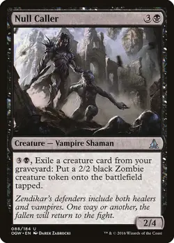 NULL CALLER x4 mtg NM Oath of The Gatewatch 4 Unc - Image 1