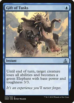 GIFT OF TUSKS x4 mtg NM Oath of The Gatewatch 4 Unc - Image 1
