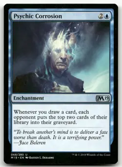 Psychic Corrosion #68 (NM) Core Set 2019 M19 Magic MTG - Image 1