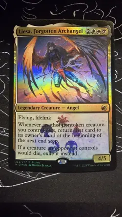 MtG MID / Promo Liesa, Forgotten Archangel #232 Media Promo FOIL - Image 1
