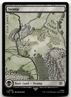 Swamp (0276) #276 (NM) Lord of the Rings LTR Magic MTG - Image 1