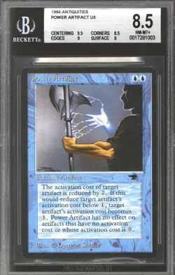 Magic MTG Antiquities Power Artifact BGS 8.5 (9.5, 8.5, 9, 8) NEAR MINT NM - Image 1