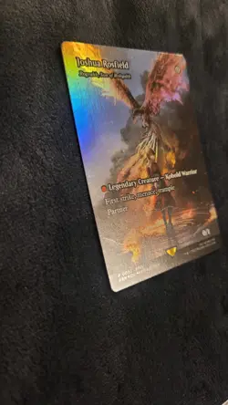 Joshua Rosfield (Rograkh, Son Of Rohgahh) Commandfest Promo FOIL - Image 5