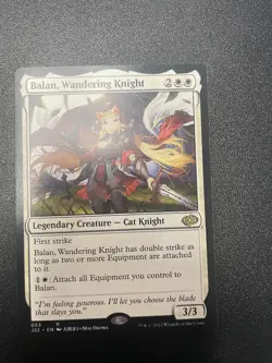 Balan Wandering Knight JMP Showcase Pack Fresh Never Played FREE SHIPPING - Image 1