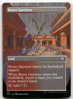 Boros Garrison (Borderless) #401 (NM) Double Masters 2022 2X2 Magic MTG - Image 1