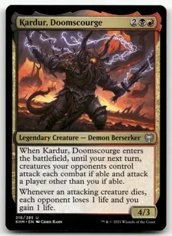 Kardur, Doomscourge #216 (NM) Kaldheim KHM Magic MTG - Image 1