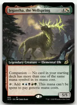 Jegantha, the Wellspring (Extended Art) #352 (NM) Ikoria IKO Magic MTG - Image 1