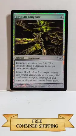 Viridian Longbow Mirrodin Foil ..... CA308 - Image 1