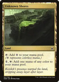 UNKNOWN SHORES x4 mtg NM Oath of The Gatewatch 4 Common - Image 1