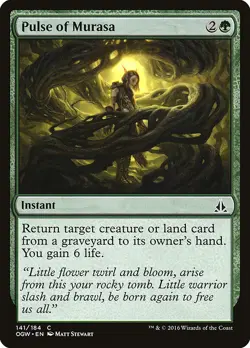 PULSE OF MURASA x4 mtg NM Oath of The Gatewatch 4 Common - Image 1