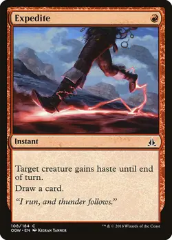 EXPEDITE x4 mtg NM Oath of The Gatewatch 4 Common - Image 1