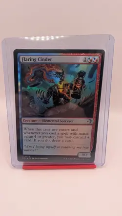 Flaring Cinder [Foil] #225 Magic Lorwyn Eclipsed - Image 1