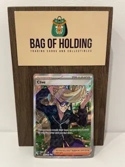 Clive -227/091 Ultra Rare Holo SV: Paldean Fates - Full Art - Pokemon Card- NM - Image 1