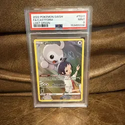 Pokemon TCG Castform TG11/TG30 PSA MINT 9 Lost Origin 2022 Trainer Gallery Holo - Image 1