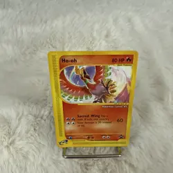 Ho-Oh # 52 WOTC Black Star PROMO "Pokemon Center NY" Stamped Card E- Reader NM - Image 5