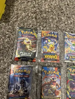 Lot Of 10 Pokemon TCG Booster Packs Mixed Lot Ascended Destined Phantasmal Look - Image 3