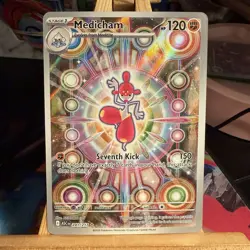 Medicham 241/217 Ascended Heroes Illustration Rare Holo Pokemon TCG MINT - Image 1