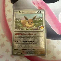 Eevee 074/131 Pokemon Day 2025 Stamped Promo Pokemon Card - Image 1