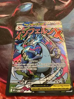 Pokemon TCG Mega Charizard X EX Promo Holo Me: Mega Evolution 023 - Image 2