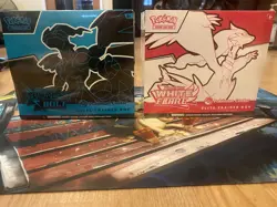 Pokemon Center Exclusive BLACK BOLT and WHITE FLARE ETB SOLD AS SET *IN HAND* - Image 1