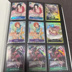 One Piece Binder Collection Lot 250+ Cards READ DESCRIPTION - Image 1