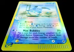 Pokemon Card TCG EX Sandstorm Azumarill 30/100 Reverse Holo 2003 NM - Image 3