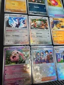 Pokemon Prismatic Evolutions Reverse Holo Pokeball Lot 14 Different Cards Tcg - Image 2