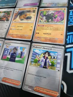 Pokemon Prismatic Evolutions Reverse Holo Pokeball Lot 14 Different Cards Tcg - Image 4