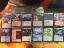 Final Fantasy Rare Lot Of Cards Magic The Gathering. Lands, Legendaries, Spells - Image 1