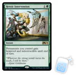 HEROIC INTERVENTION Core Set 2021 M21 Magic MTG MINT CARD - Image 1