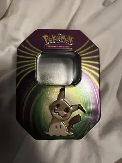 Pokemon TCG 2021 Mimikyu Knockout Tin (Empty) NO CARDS 820650809859 - Image 1