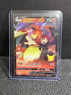 Lance's Charizard V SWSH133 - Full Art Holo Promo Pokemon Card - Near Mint (NM) - Image 3