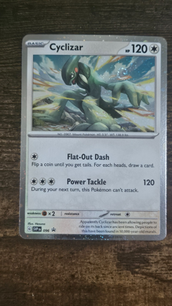 Pokemon TCG SVP Promo Cards Cyclizar 096 &Cleffa 095 Temporal Forces promos - Image 3