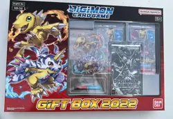 Digimon TCG Trading Card Game Gift Box 2022 Bandai GB-02 Agumon & Gabumon - Image 1