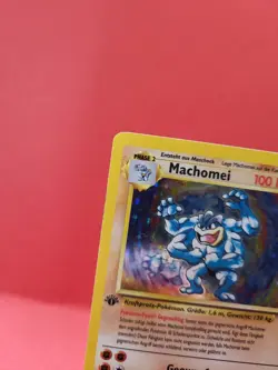 Pokemon Karte/card - Machomei Machamp 8/102 - Base Set 1. Edition Exc-Near Mint - Image 2