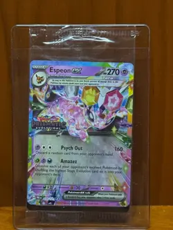 Espeon ex - (Prismatic Evolutions Stamp) Holo Promo Miscellaneous Cards & Produc - Image 1