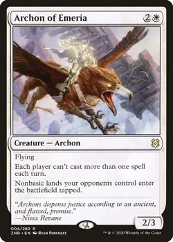 ARCHON OF EMERIA x1 mtg NM-M Zendikar Rising 1 Rare - Image 1