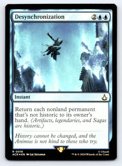 Desynchronization FOIL - Assassin's Creed MTG Universes Beyond - Image 1