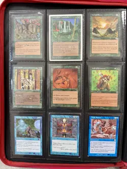 Lot Of 9 Rare Vintage MTG Magic The Gathering Cards Mint Unplayed - Image 1