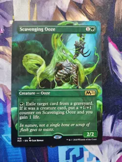 MTG M21 Scavenging Ooze Borderless NM - Image 1