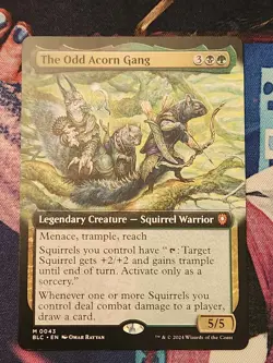 MTG Bloomburrow - The Odd Acorn Gang - Extended Art NM - Image 1